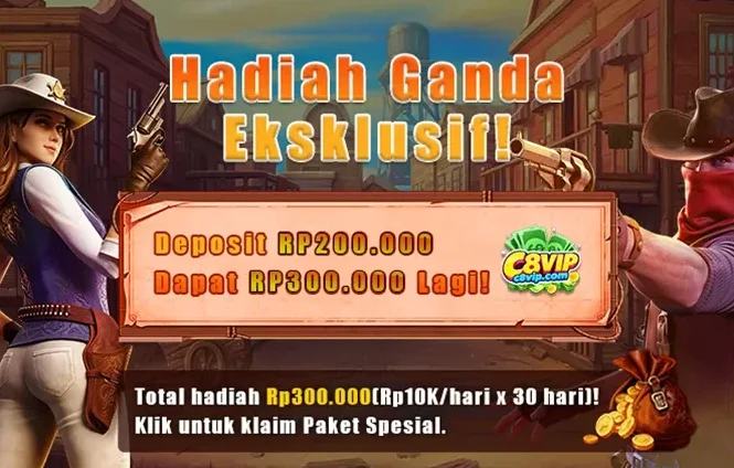 Hadiah Ganda Eksklusif C8VIP